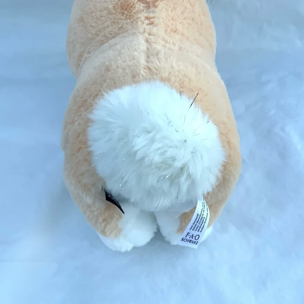FAO Schwarz Corgi‎ dog plush stuffed animal gift for dog lover